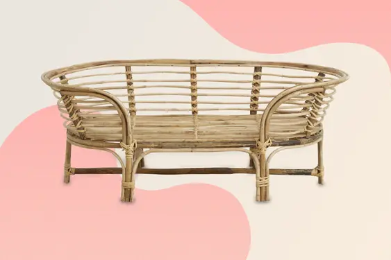 Rattan Dog Bed, by The Forest & Co.